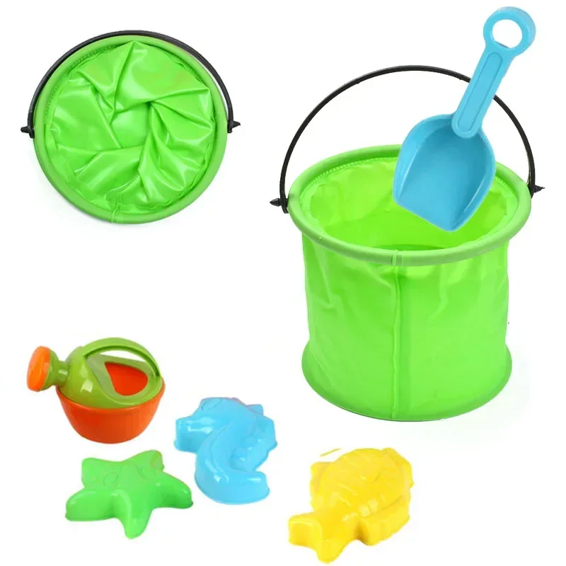 Beach Sand Bucket Toy  Collaps - Gardening Tools Toddler review and price