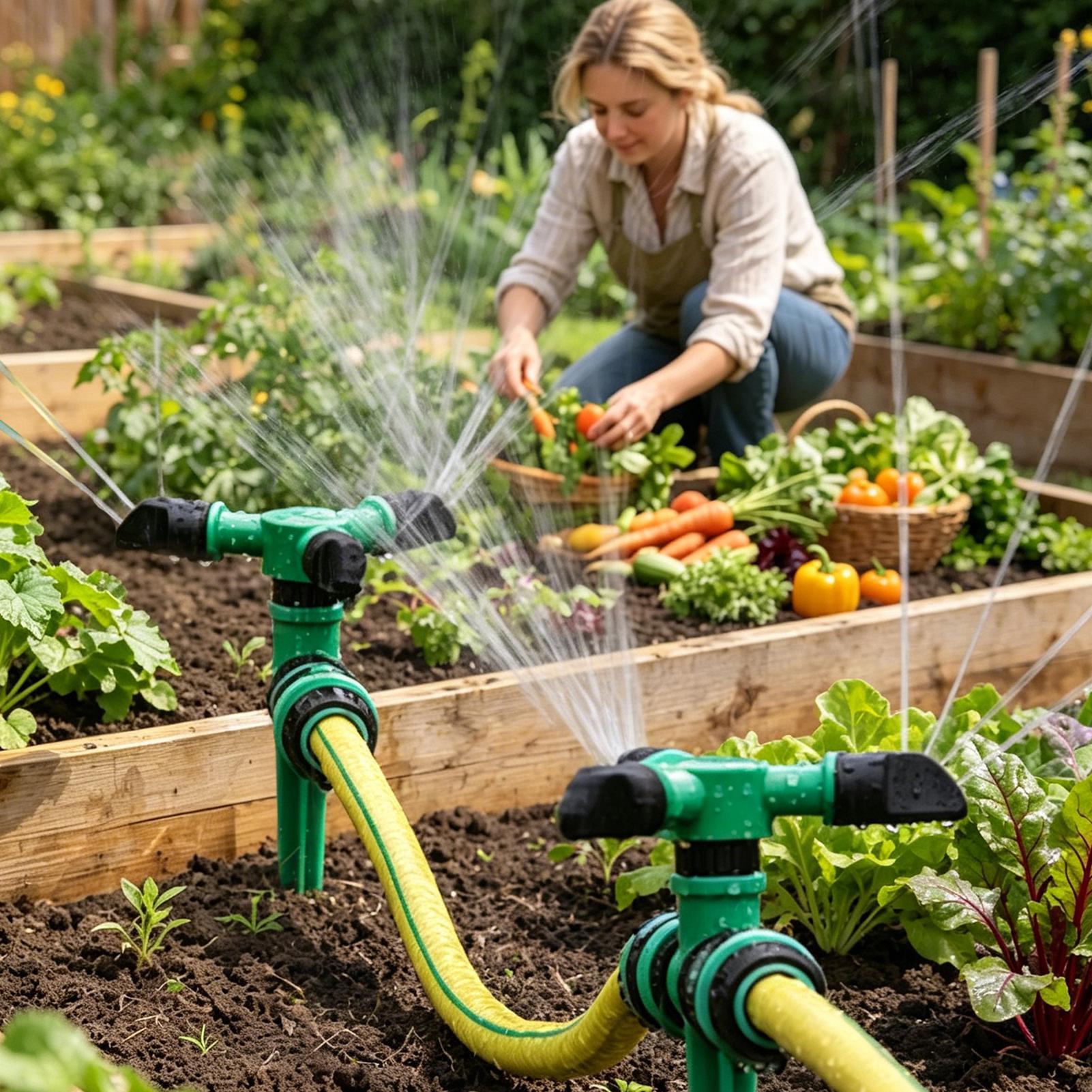 Automatic Rotating Water Sprin - Gardening Tools Plastic review and price