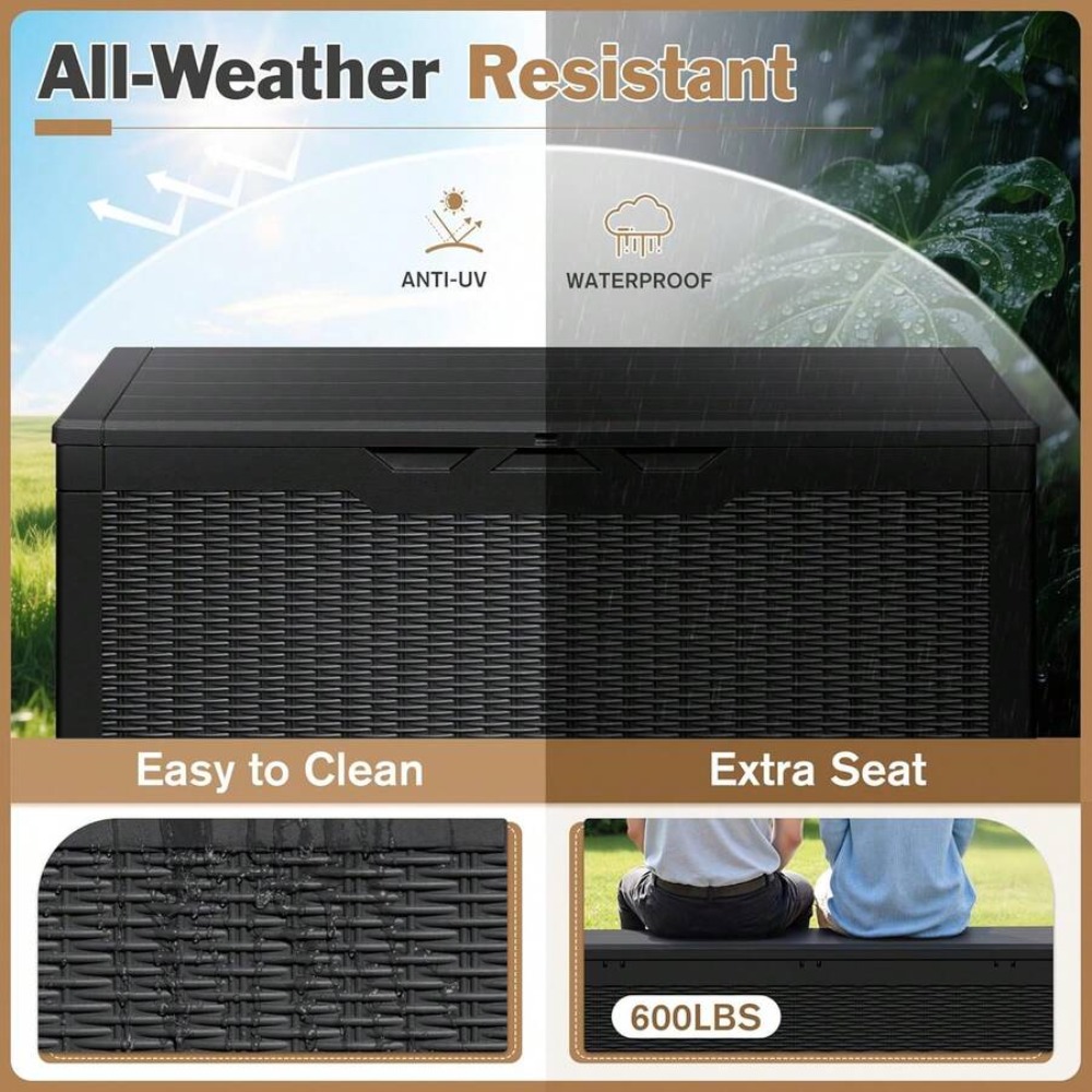 Large Lockable Outdoor Storage - Gardening Tools Plastic review and price
