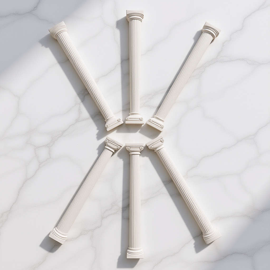 Mini Greek Pillar Set 6 Pcs fo - Gardening Tools Photo review and price