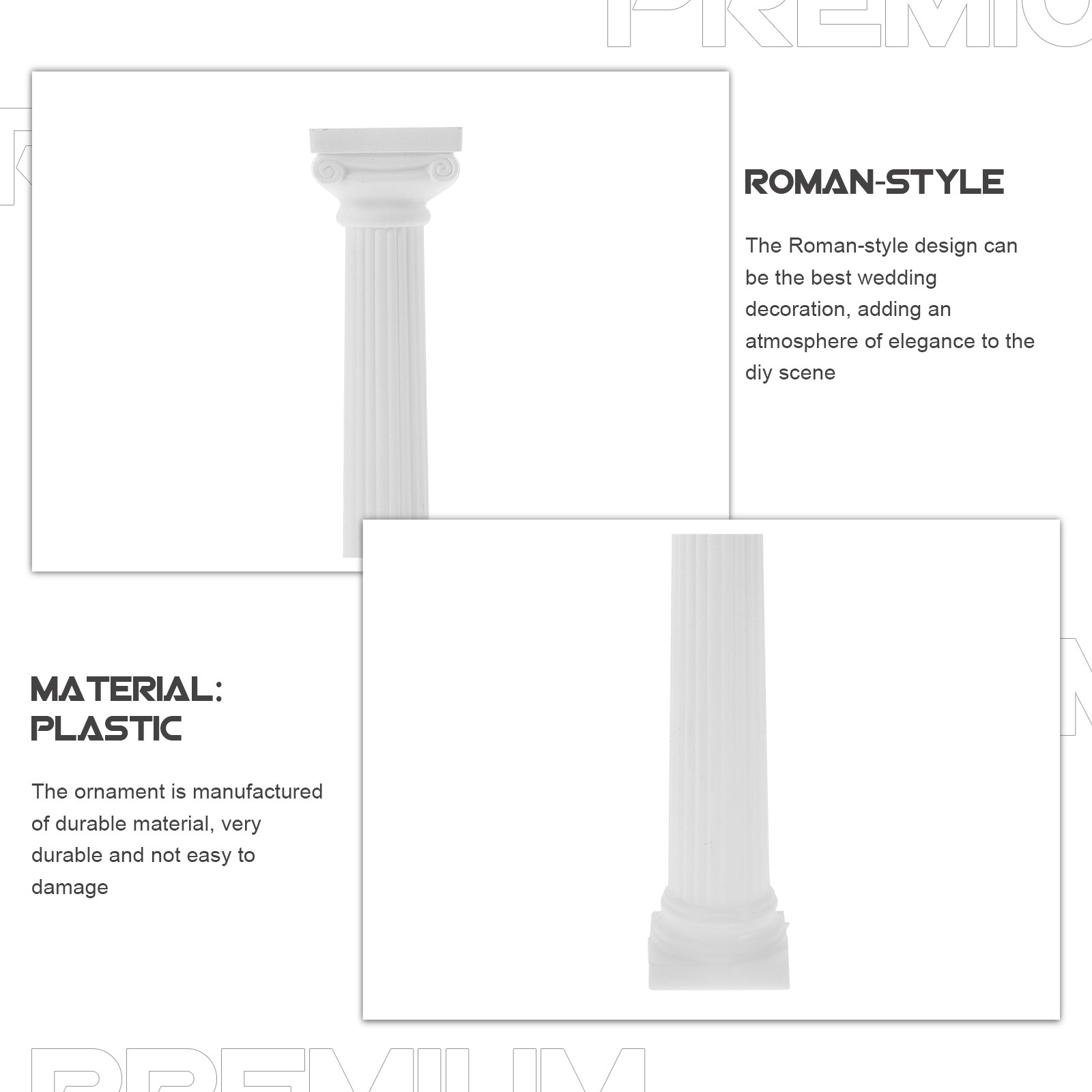 6Pcs Mini Roman Pillar Decorat - Gardening Tools Photo review and price