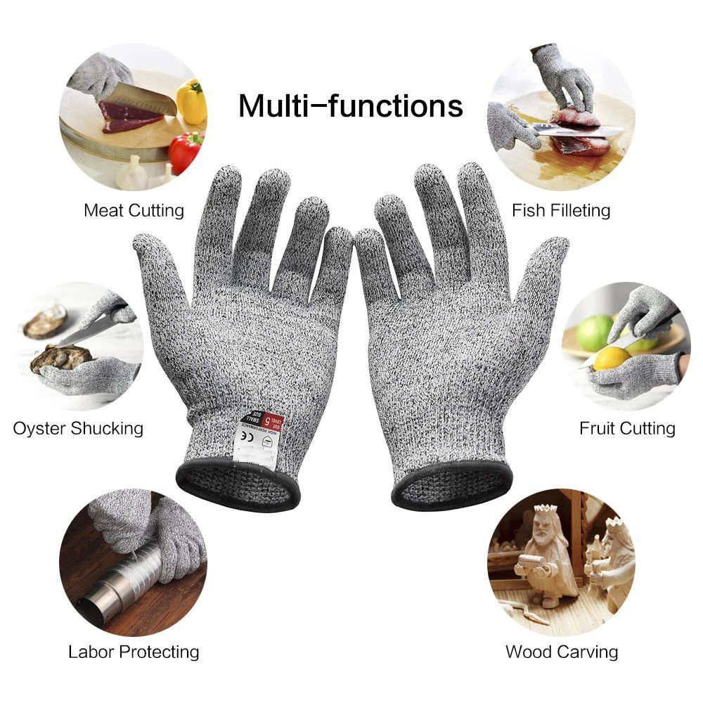 HPPE Level 5 Anti-Cut Gloves K - Garden Gloves Thorn Proof review and price