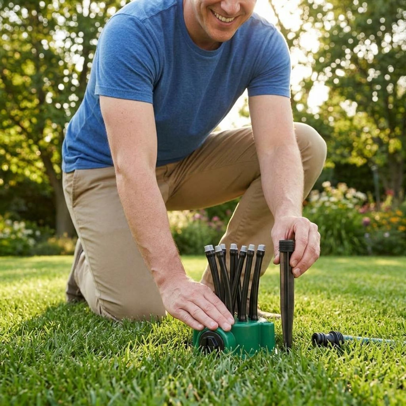 360 Degree Sprinkler Gentle Mi - Gardening Tools Plastic review and price