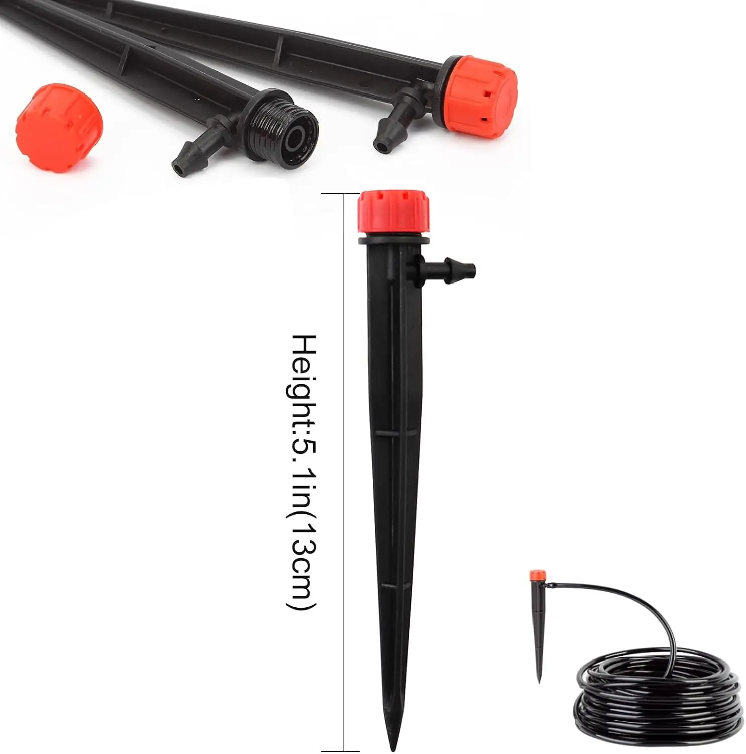 Drip Emitters for 1/4' Drip Ir - Root Watering Spike review and price