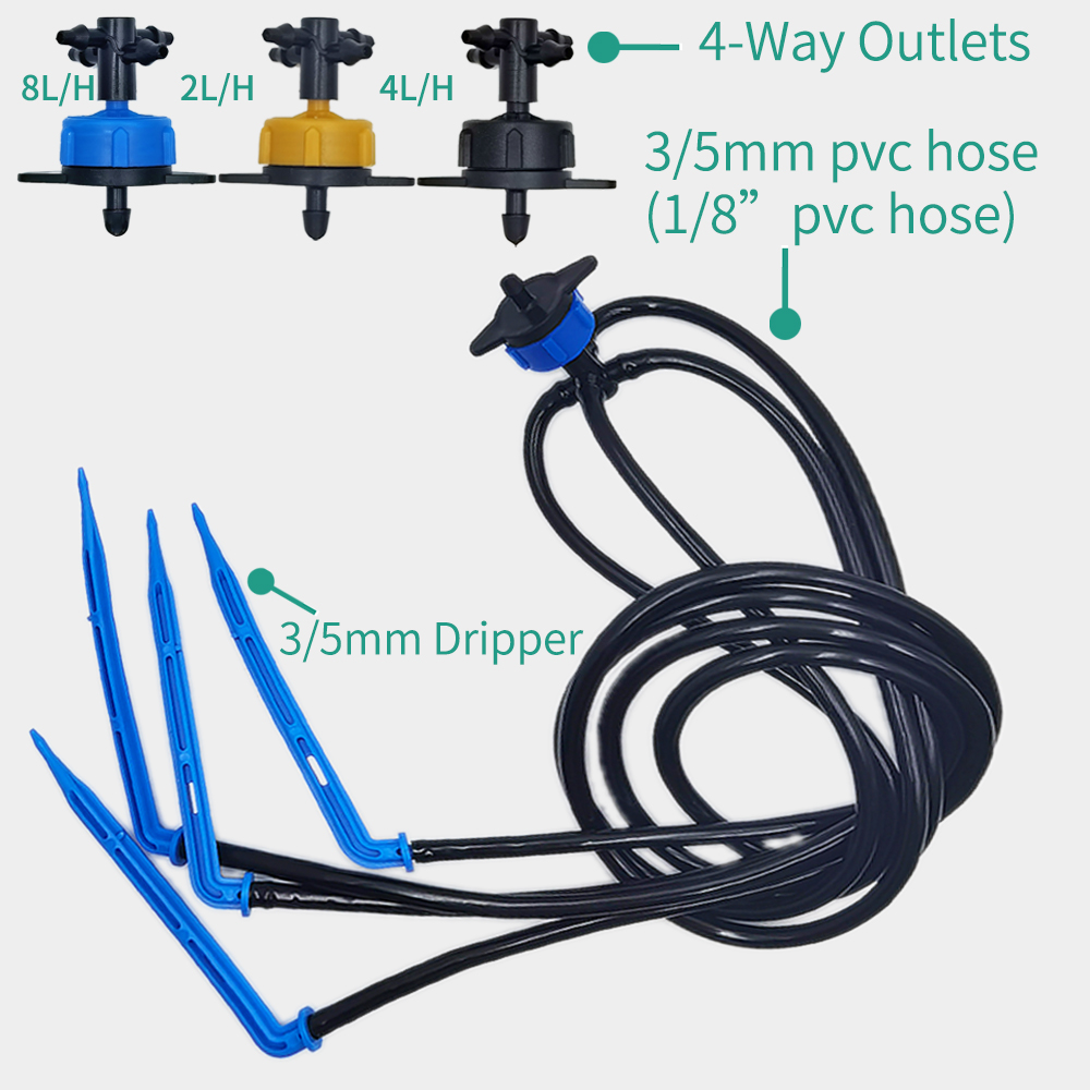 Greenhouse Drip Irrigation 4-w - Root Watering Spike review and price