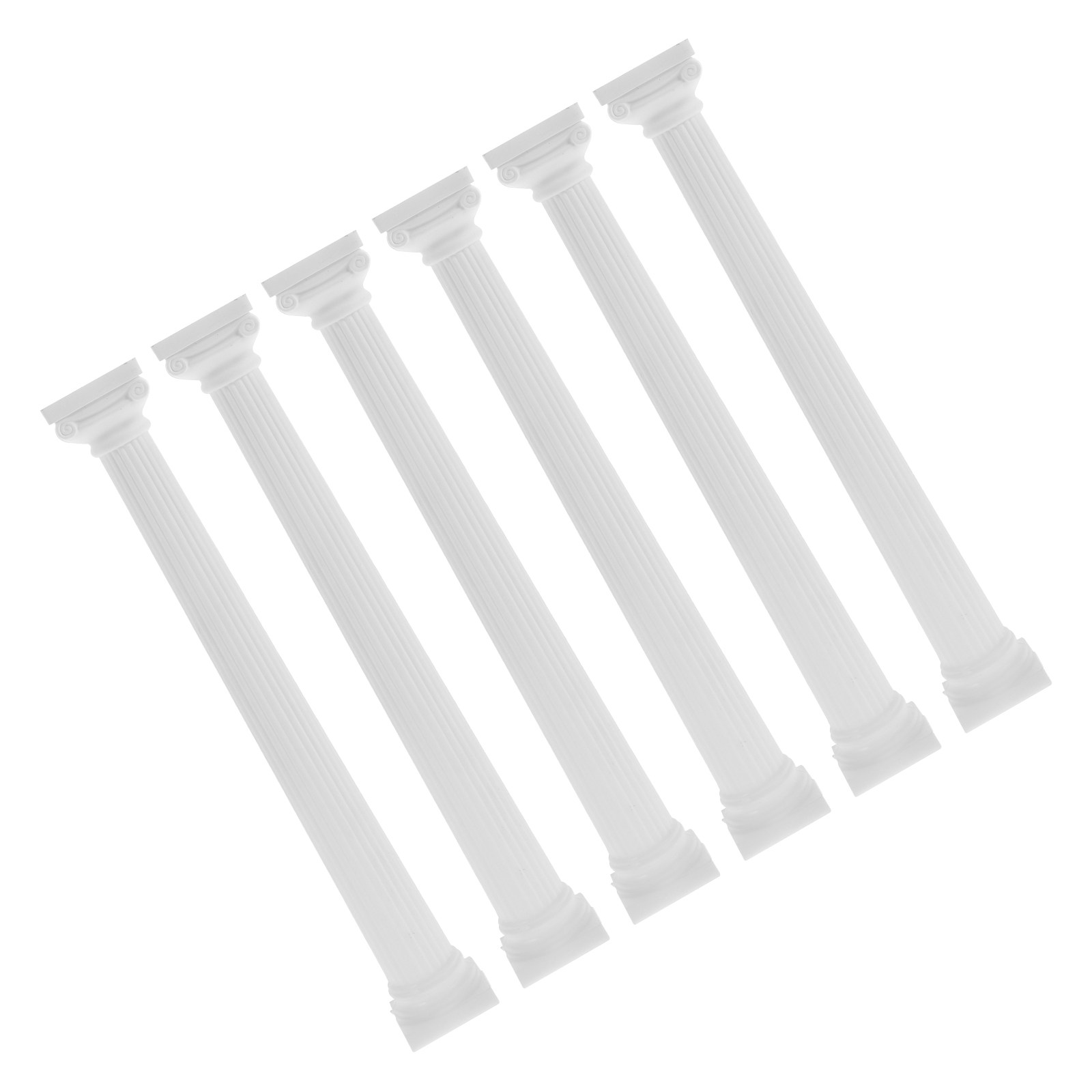 6Pcs Roman Pillar Statue Plast - Gardening Tools Photo review and price