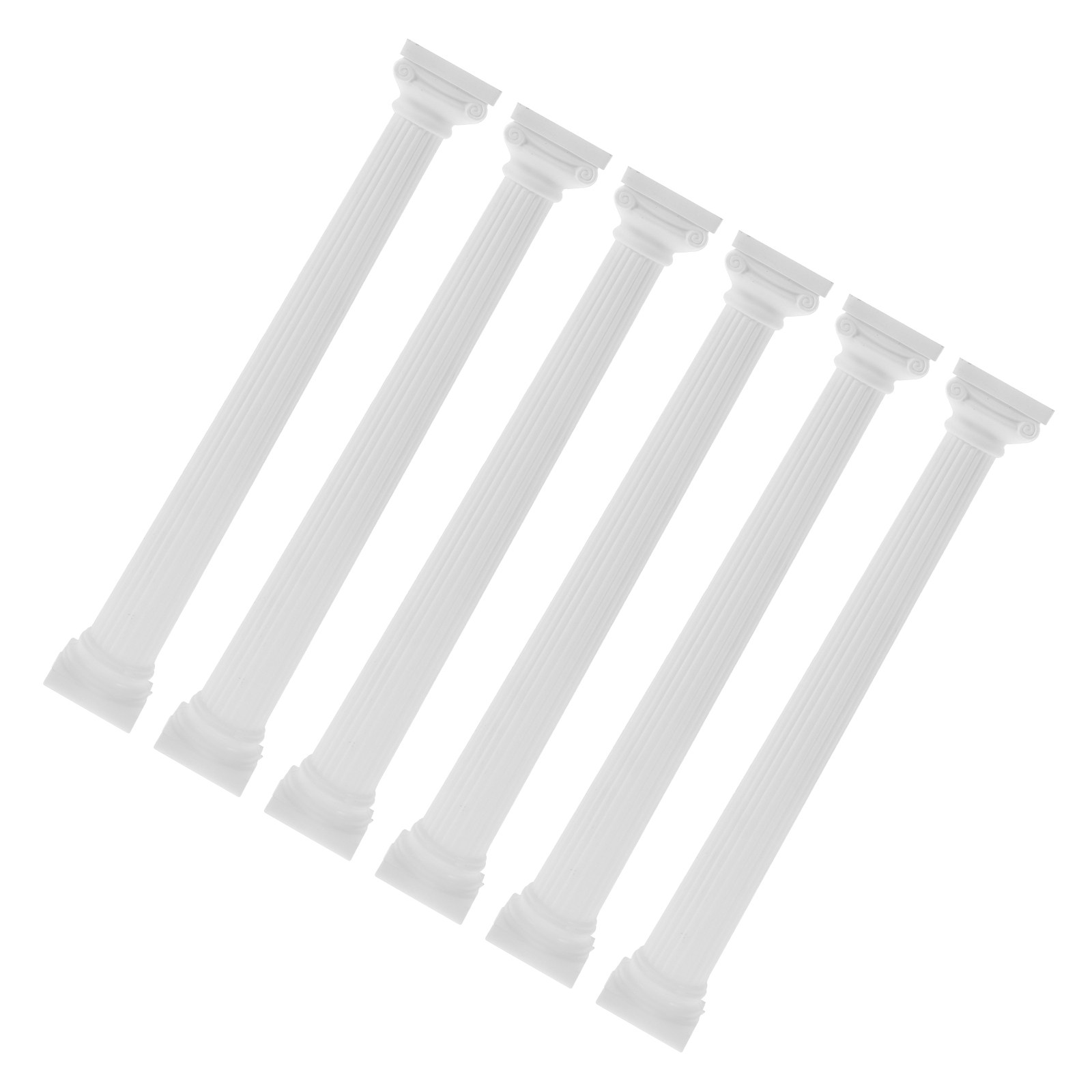 6Pcs Roman Pillar Statue Plast - Gardening Tools Photo review and price