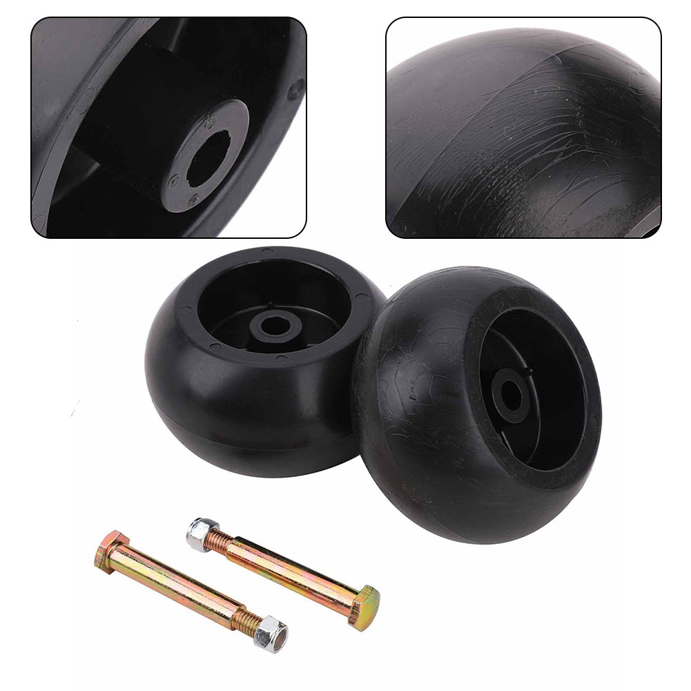2PCS 5inches Deck Wheels&Axle  - Gardening Tools Shop review and price