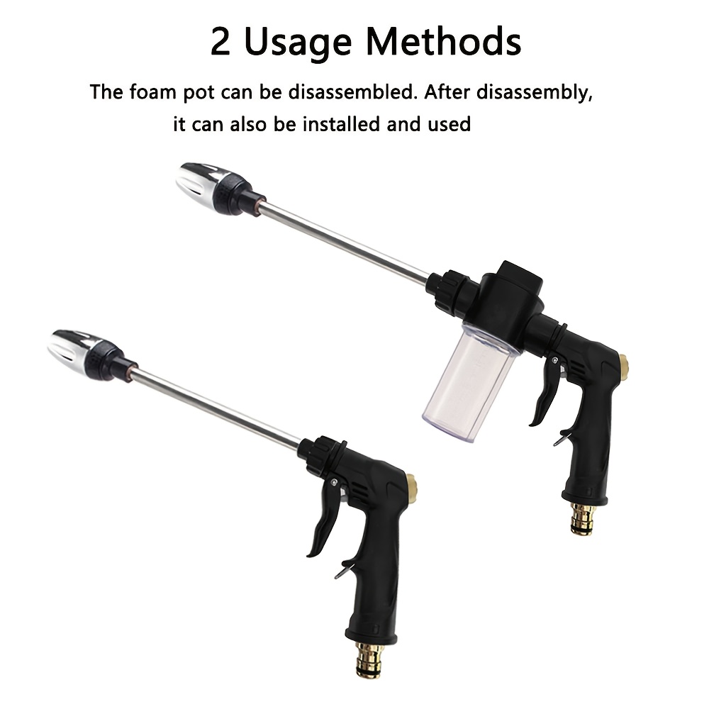 Garden Watering Gun Hose Nozzl - Gardening Tools Plastic review and price